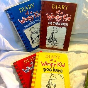 Diary of a Wimpy Kid - Set of 4